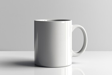 Coffee Mug Mockup on Isolated Background created with Generative AI