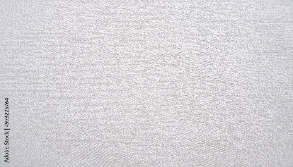 Poster Close-up of a White Textured Fabric Canvas with Fine, Subtle Weaving Patterns, Capturing the Smooth and Minimalist Surface Perfect for Backgrounds or Creative Design Projects