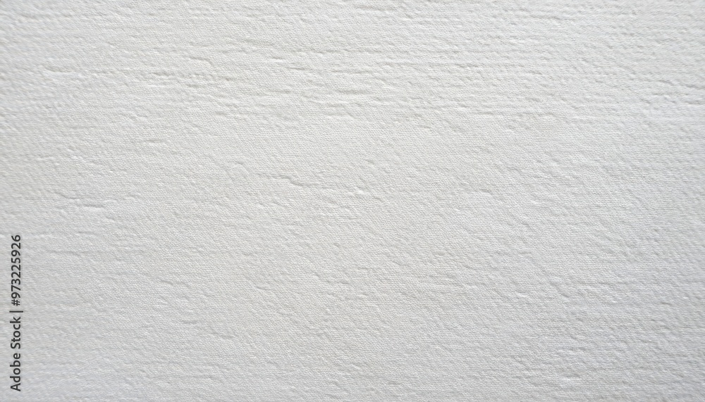 Aufkleber close-up of a white textured fabric canvas with fine, subtle weaving patterns, capturing the smooth 