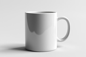 Fototapeta premium Coffee Mug Mockup on Isolated Background created with Generative AI