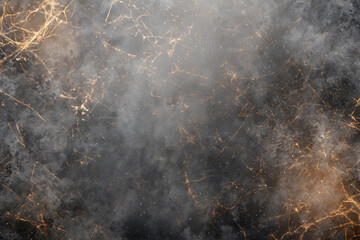 Black stone with orange details texture background