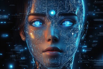 advanced artificial intelligence for the future rise in technological singularity using deep learning algorithms. 