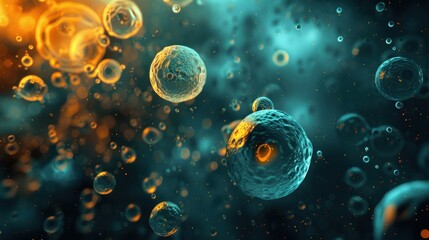 Abstract Neural Network Concept Visualization in Vivid Colors