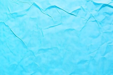 Obraz premium Blank Blue Paper Texture Background, Smooth, Slightly Aged With Creases & Crumpled, Texture Overlay, Poster Background, Paper Surface