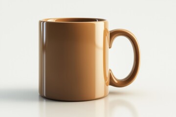 Coffee Mug Mockup on Isolated Background created with Generative AI