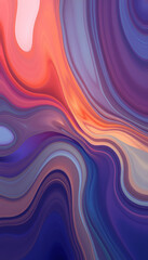 Fototapeta premium A mesmerizing abstract design with sunset-inspired swirls, perfect for a dynamic and colorful phone background.