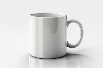 Coffee Mug Mockup on Isolated Background created with Generative AI