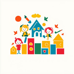 Logo for daycare center