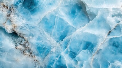 Obraz premium Polished larimar with soft blue hues and natural patterns.