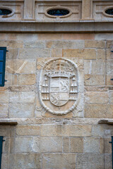 Santiago de Compostela, Galicia, Spain, beautiful architectural details and streets