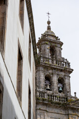 Santiago de Compostela, Galicia, Spain, beautiful architectural details and streets