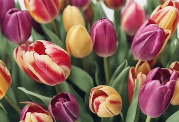 Fototapeta premium Bouquet of tulips