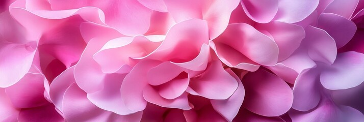 Obraz premium Delicate Petal Texture - Pink Flower Close-Up, abstract, soft, smooth, floral, nature, pink, petals