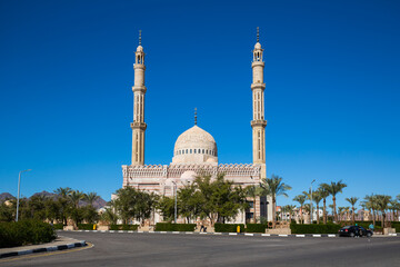 Fototapeta premium Al Mustafa Mosque in Sharm El Sheikh