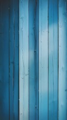Naklejka premium Blue plank wood texture background.