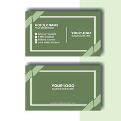 Minimalist Modern Business Card Design