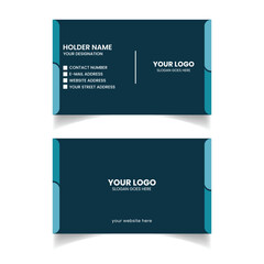 Clean and Sleek Business Card Design for Professionals