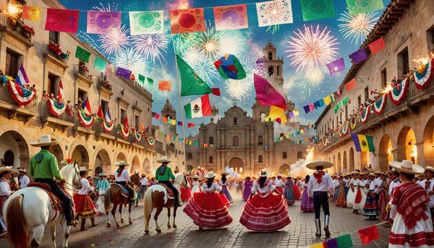 Representaci&oacute;n de la cultura mexicana. 