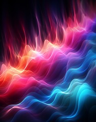 Fototapeta premium Stunning Neon Background for Vibrant Visuals