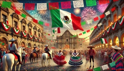Representación de la cultura mexicana. 