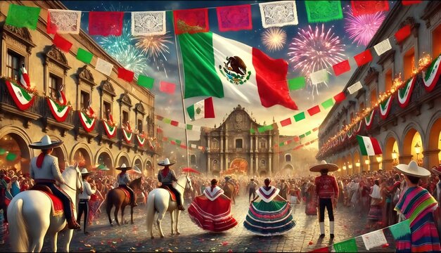 Representaci&oacute;n de la cultura mexicana. 