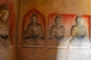 Xiangtangshan Grottoes, Handan, Hebei