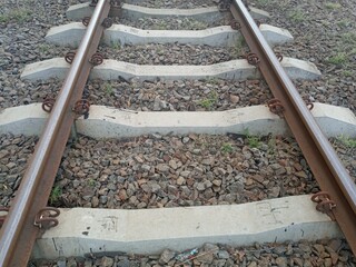 railway, tracks, railway station.