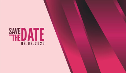 Save the date banner. Can be used for business, marketing and advertising. logo graphic design of event summit made for Technology and upcoming events.