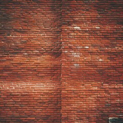 Close up view of empty brick wall texture