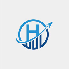 H-Letter-Financial-Vector-Letter-Logo