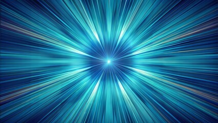 Abstract Starburst Light Effect, Radiating Energy