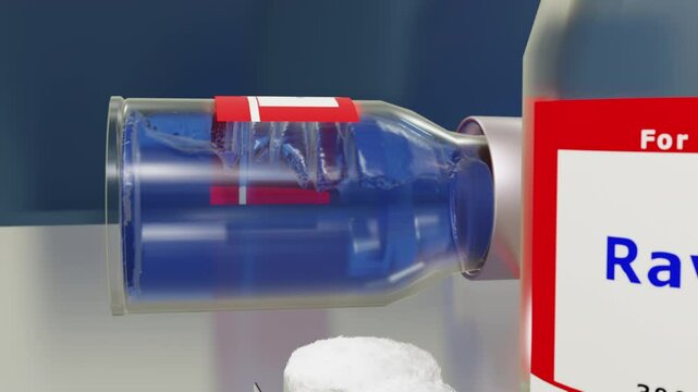 Ravulizumab Rolling Vial (Closeup)
