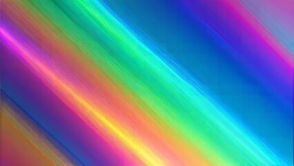Abstract Iridescent Flowing Waves, Colorful Liquid Effect