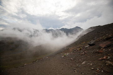 Nevado de Toluca, a national park located on a stratovolcano in Mexico