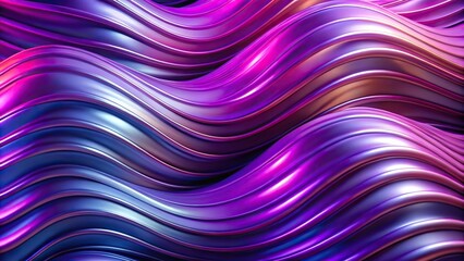 Abstract purple wave background with vibrant colors