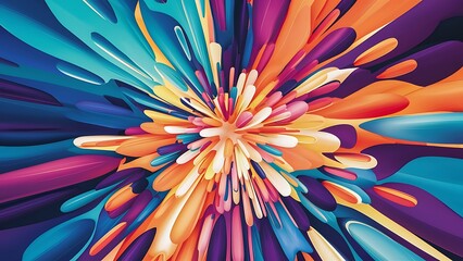 Fototapeta premium Abstract colorful soft vector textured background