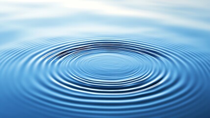A smooth, flowing water ripple background with a calm, open space for text 