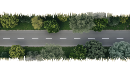 Photo taken on drone from a great height