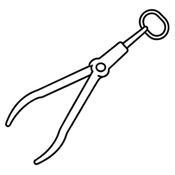 black and white medical tool clip art preview