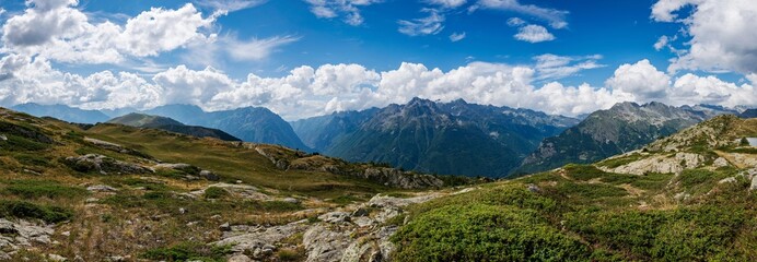 Fototapeta premium panorama of the mountains
