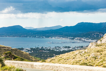 Palma de Mallorca, Spain - Island bay scenery