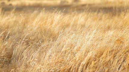 Sunlit dry grass photograph