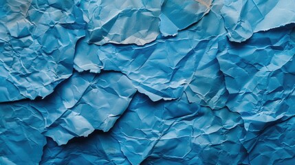Fototapeta premium Textural appearance of blue paper