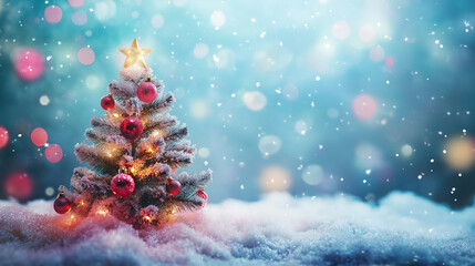 Gru&szlig;karte Motive 2025 Schild Zahl Neujahr Gl&uuml;ckw&uuml;nsche Guten Rutsch ins neue Jahr Karte Gru&szlig; Idee leuchtend mit Weihnachtsbaum isoliert Generative AI