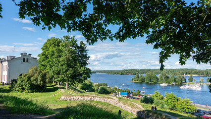 view of the river in the city
