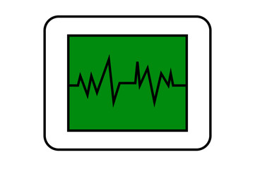 Medicine simple icon vector illustration