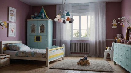 Cheerful and colorful bedding sets making bedtime exciting and enjoyable