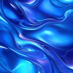 Fluid Dynamics Create Stunning Deep Sea Marble Patterns in Abstract Background