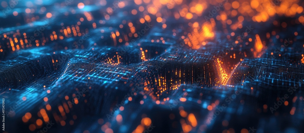Poster concepts of artificial intelligence machine learning and contemporary computing technologies