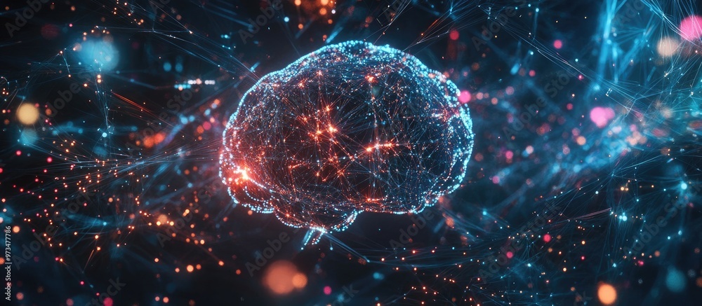Poster artificial intelligence cyber technology and machine learning data analytics cognitive science resea
